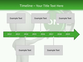 Business Person Conceptual PowerPoint Template