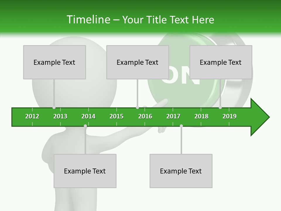 Business Person Conceptual PowerPoint Template