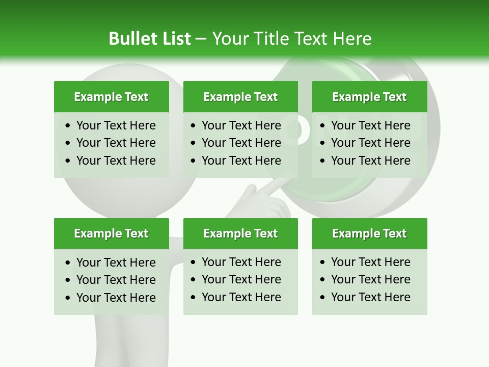 Business Person Conceptual PowerPoint Template
