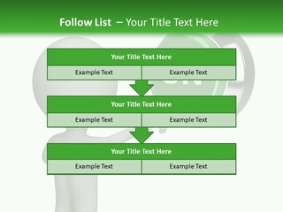 Business Person Conceptual PowerPoint Template