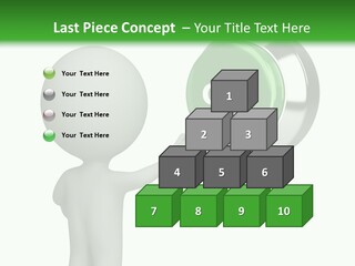 Business Person Conceptual PowerPoint Template