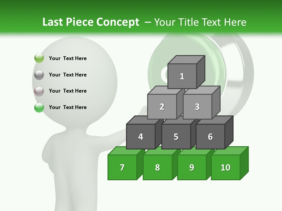 Business Person Conceptual PowerPoint Template