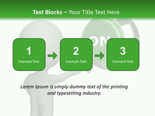 Business Person Conceptual PowerPoint Template