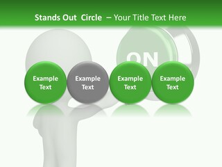 Business Person Conceptual PowerPoint Template