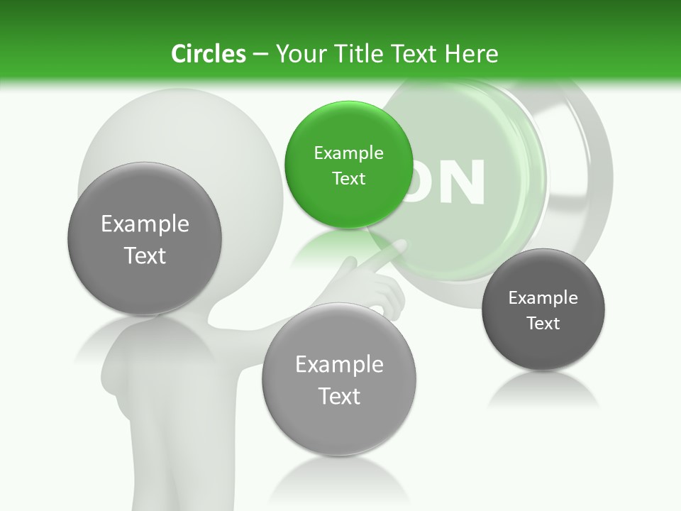 Business Person Conceptual PowerPoint Template