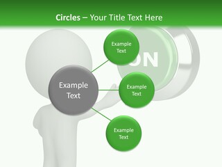 Business Person Conceptual PowerPoint Template