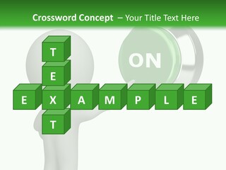 Business Person Conceptual PowerPoint Template