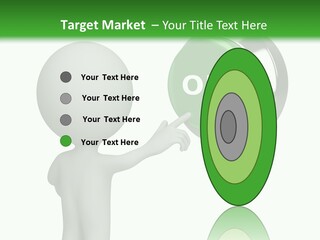 Business Person Conceptual PowerPoint Template
