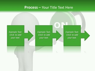 Business Person Conceptual PowerPoint Template