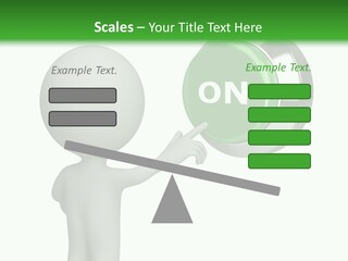 Business Person Conceptual PowerPoint Template