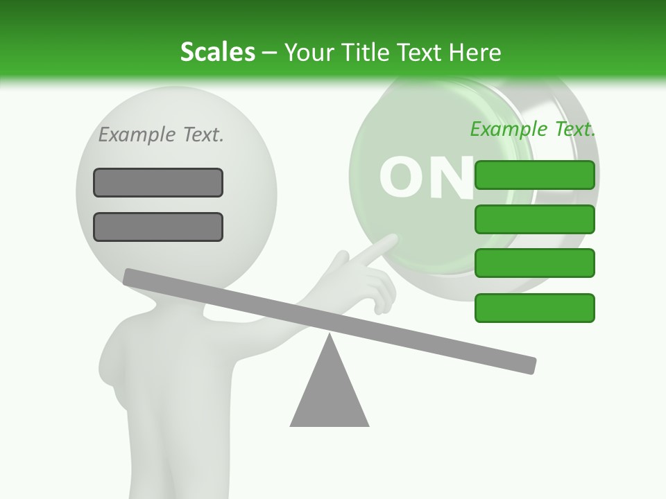 Business Person Conceptual PowerPoint Template