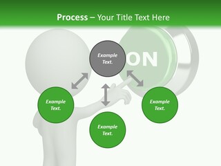 Business Person Conceptual PowerPoint Template