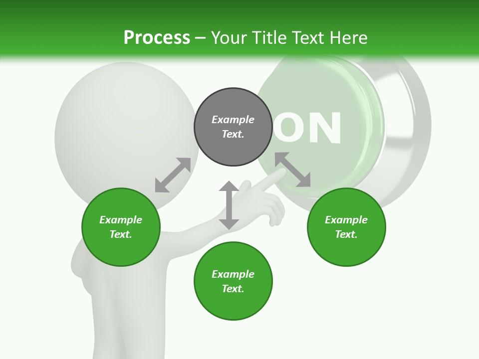 Business Person Conceptual PowerPoint Template
