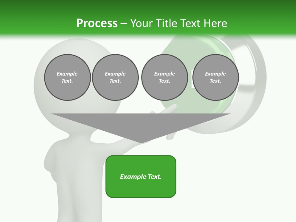 Business Person Conceptual PowerPoint Template
