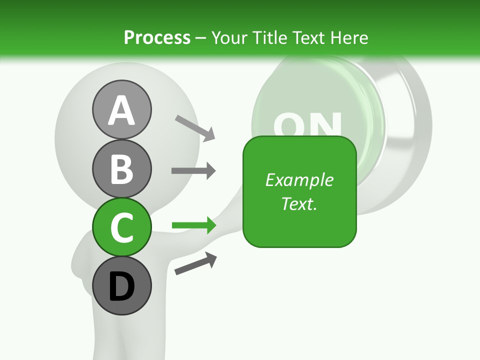 Business Person Conceptual PowerPoint Template