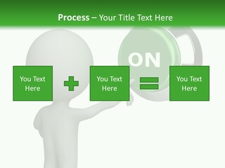 Business Person Conceptual PowerPoint Template
