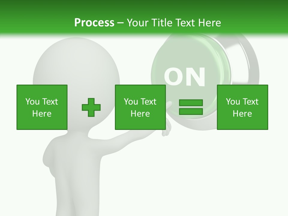Business Person Conceptual PowerPoint Template
