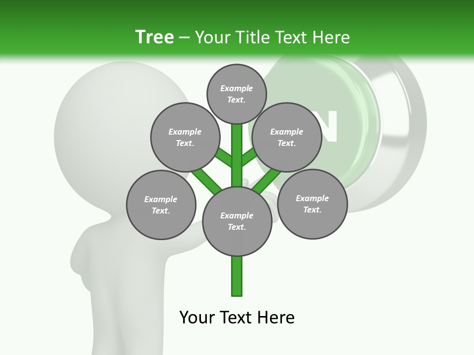 Business Person Conceptual PowerPoint Template