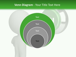 Business Person Conceptual PowerPoint Template