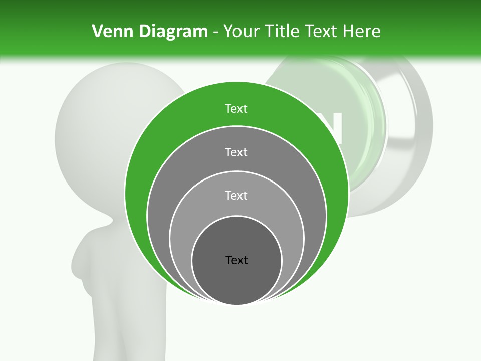 Business Person Conceptual PowerPoint Template