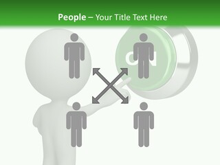 Business Person Conceptual PowerPoint Template