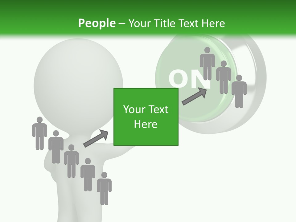 Business Person Conceptual PowerPoint Template