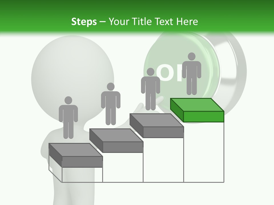 Business Person Conceptual PowerPoint Template
