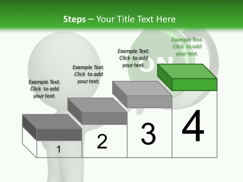 Business Person Conceptual PowerPoint Template