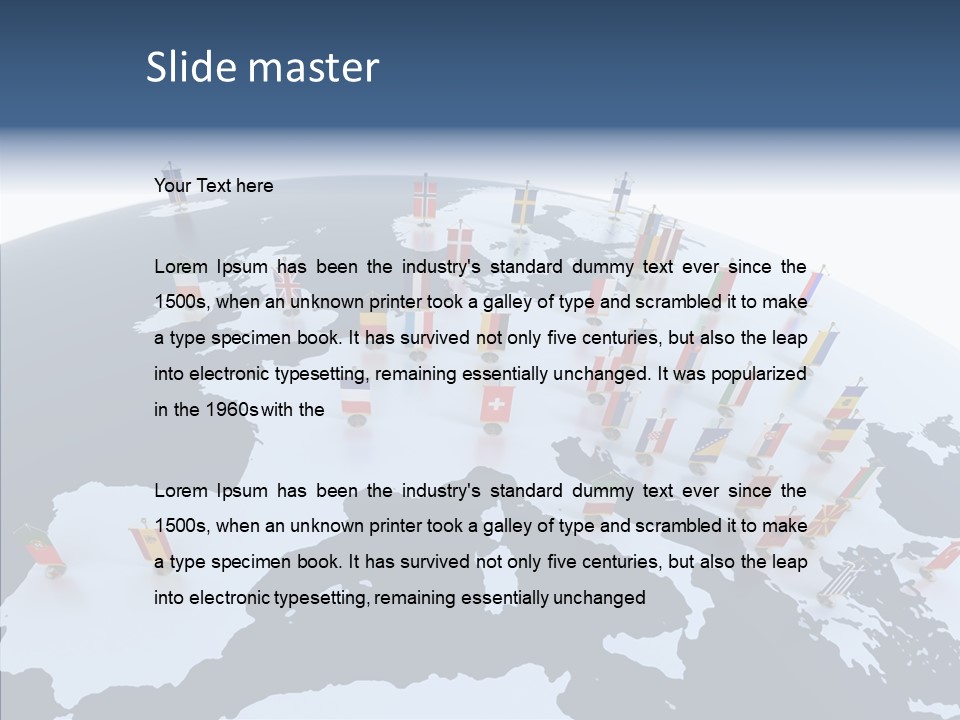 Politics Diplomacy Great Britain PowerPoint Template