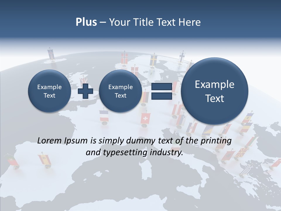 Politics Diplomacy Great Britain PowerPoint Template