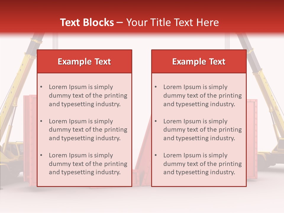 A Crane Is Lifting The Word Plan Out Of The Ground PowerPoint Template