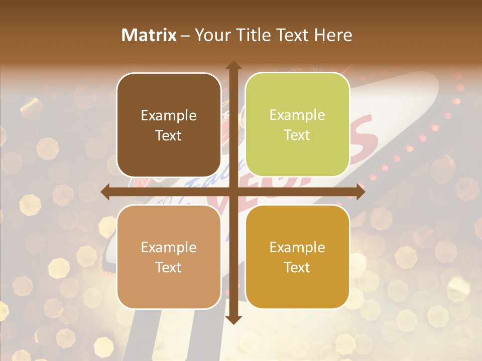 Evening Sin Usa PowerPoint Template