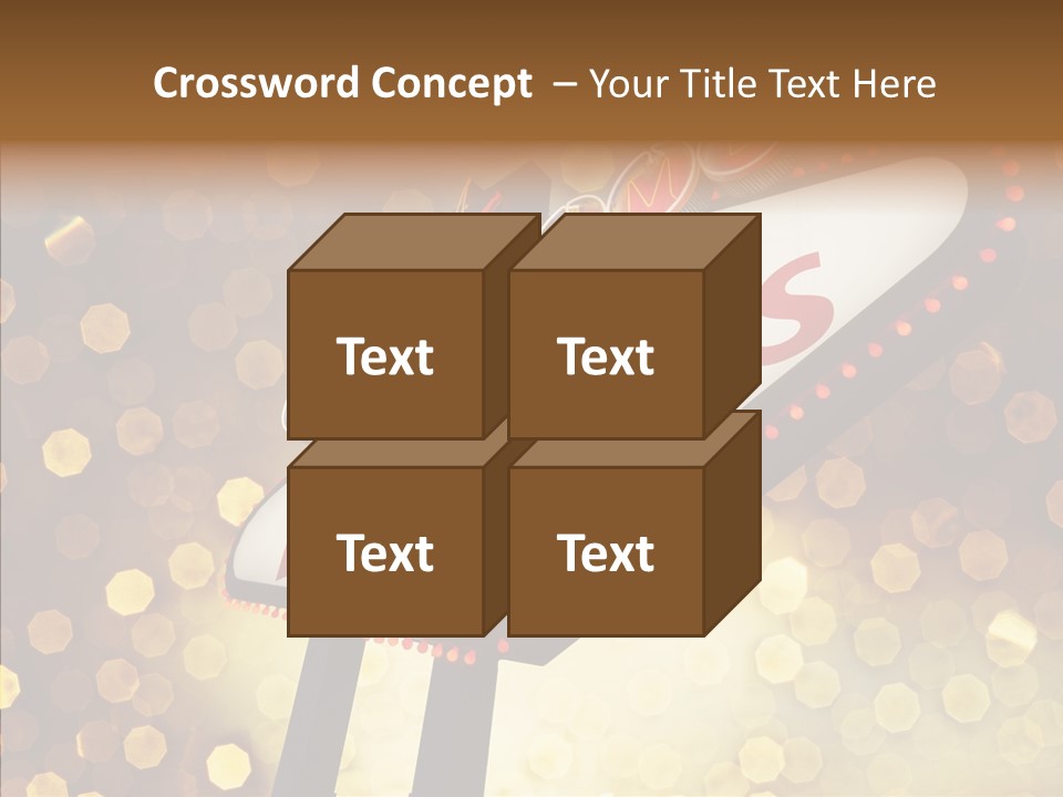 Evening Sin Usa PowerPoint Template