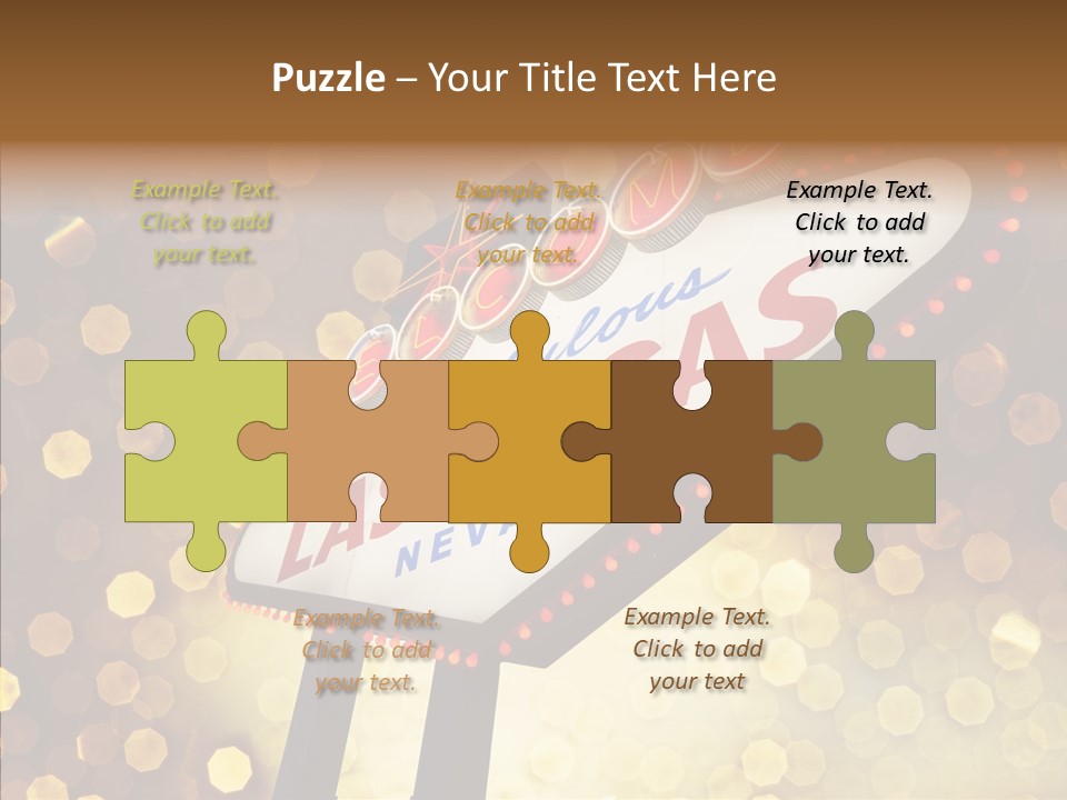 Evening Sin Usa PowerPoint Template