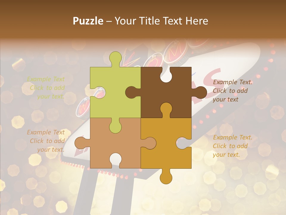 Evening Sin Usa PowerPoint Template