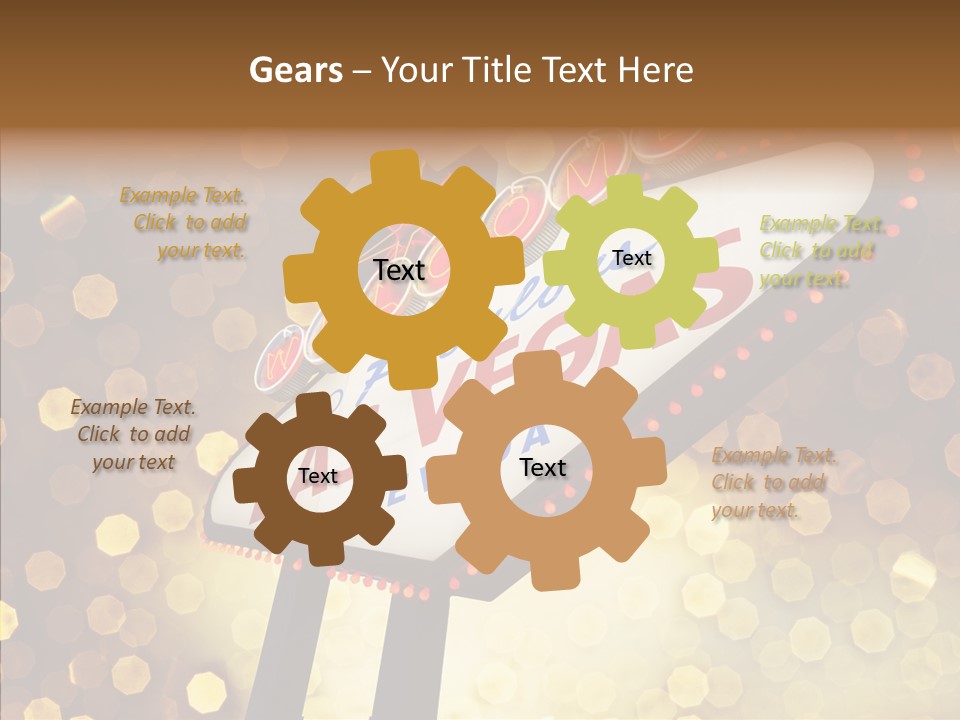 Evening Sin Usa PowerPoint Template