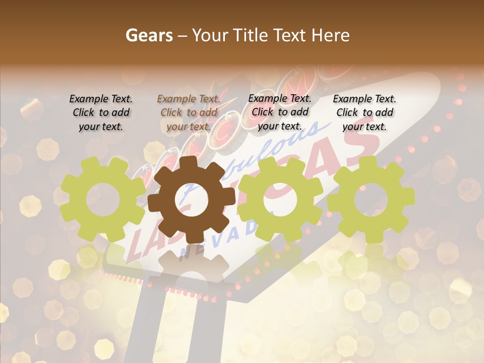 Evening Sin Usa PowerPoint Template