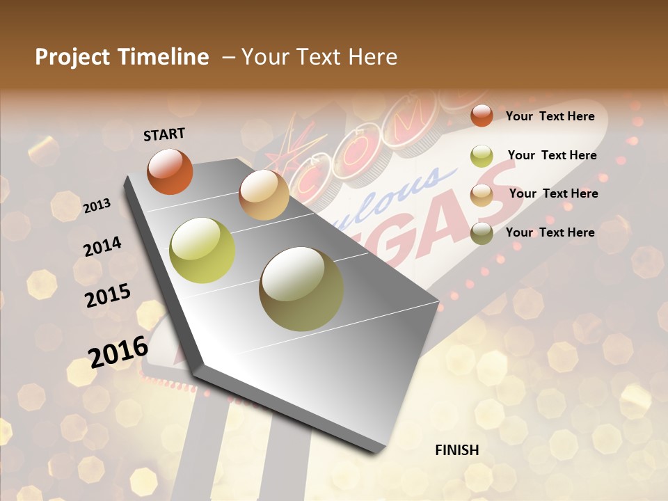 Evening Sin Usa PowerPoint Template