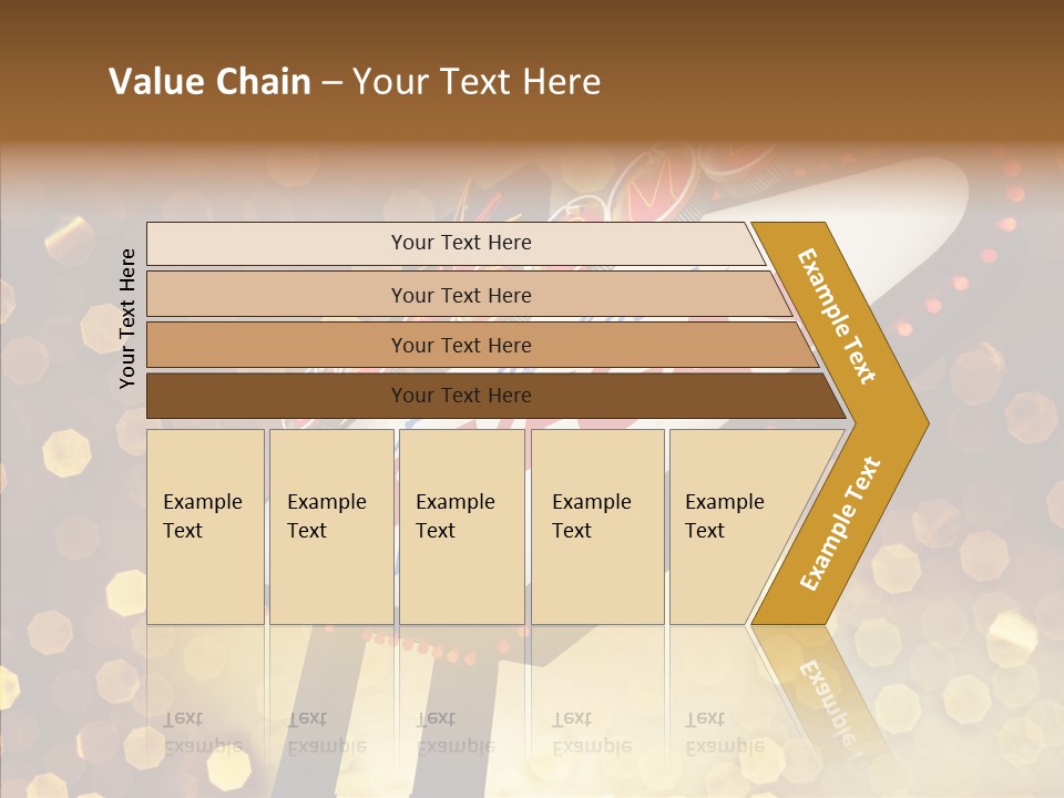 Evening Sin Usa PowerPoint Template