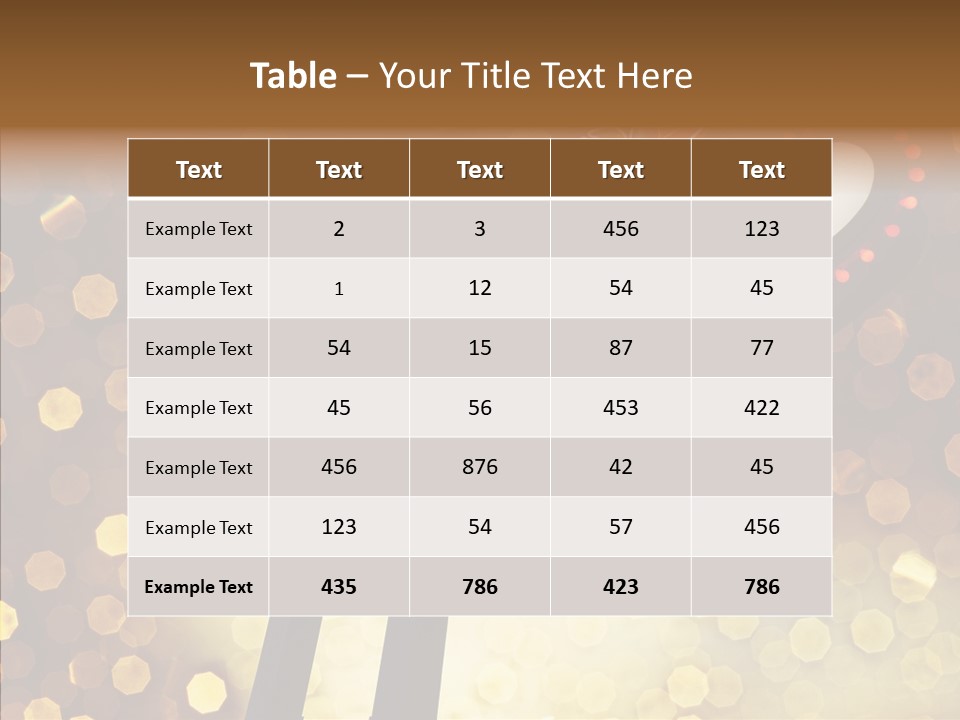 Evening Sin Usa PowerPoint Template