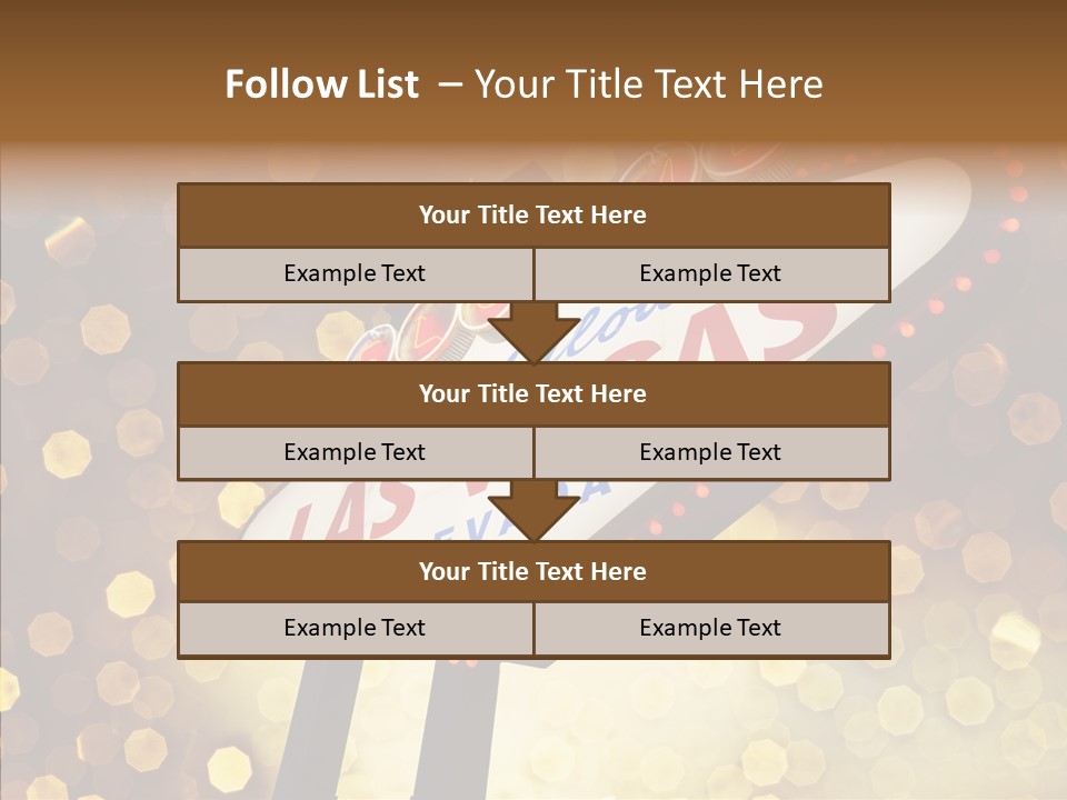 Evening Sin Usa PowerPoint Template