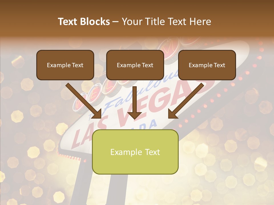 Evening Sin Usa PowerPoint Template