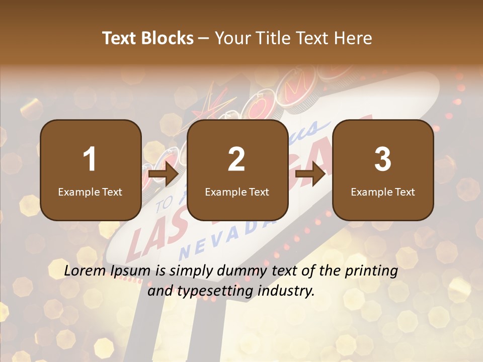 Evening Sin Usa PowerPoint Template