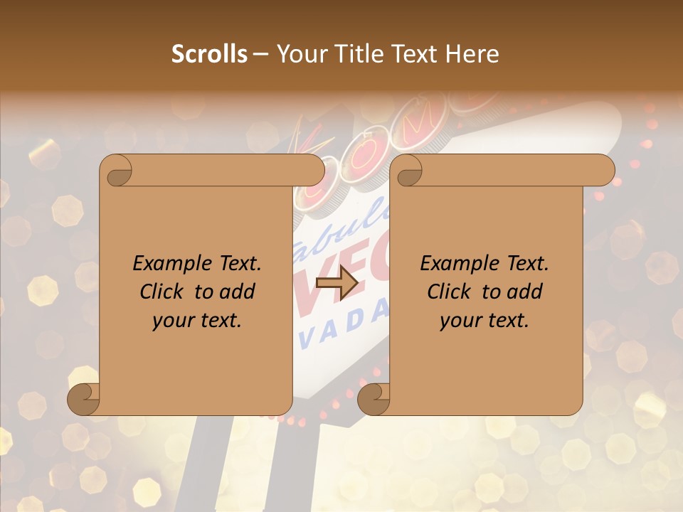 Evening Sin Usa PowerPoint Template