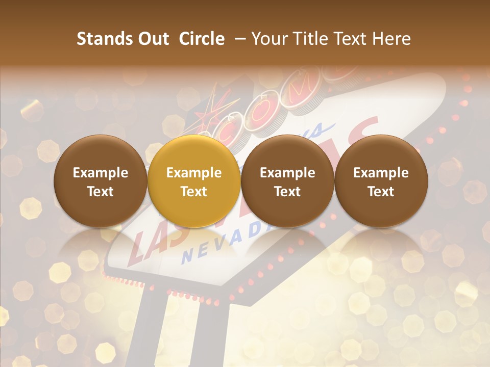 Evening Sin Usa PowerPoint Template