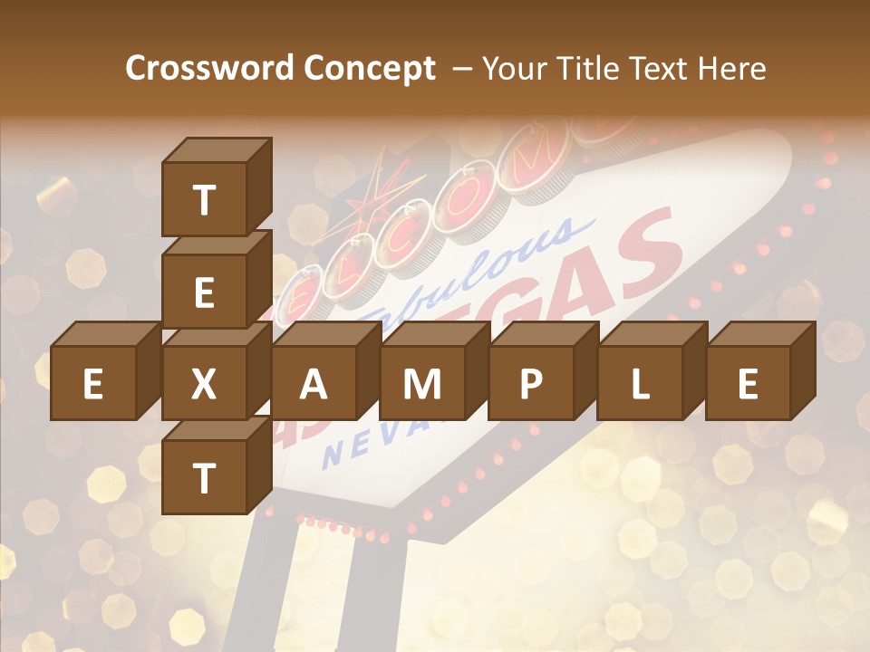 Evening Sin Usa PowerPoint Template