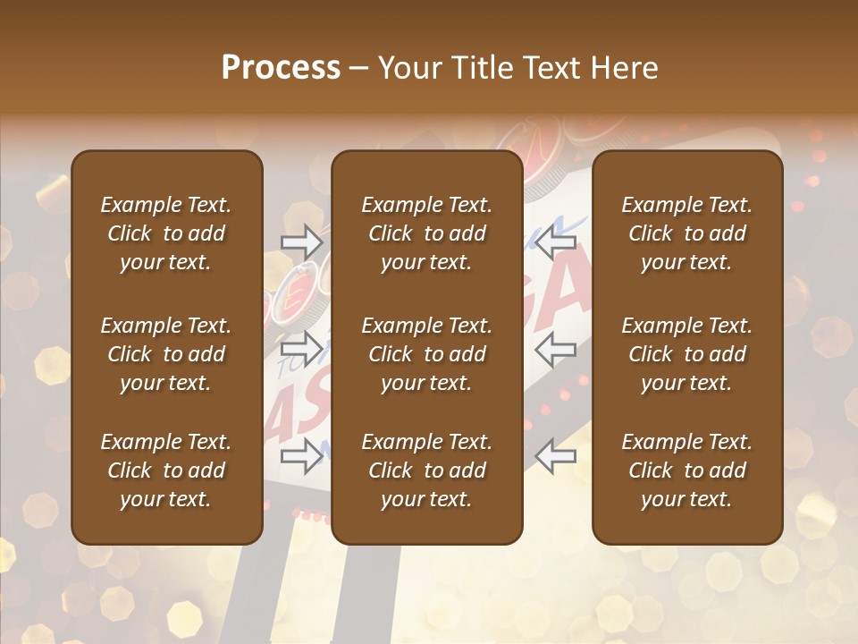 Evening Sin Usa PowerPoint Template