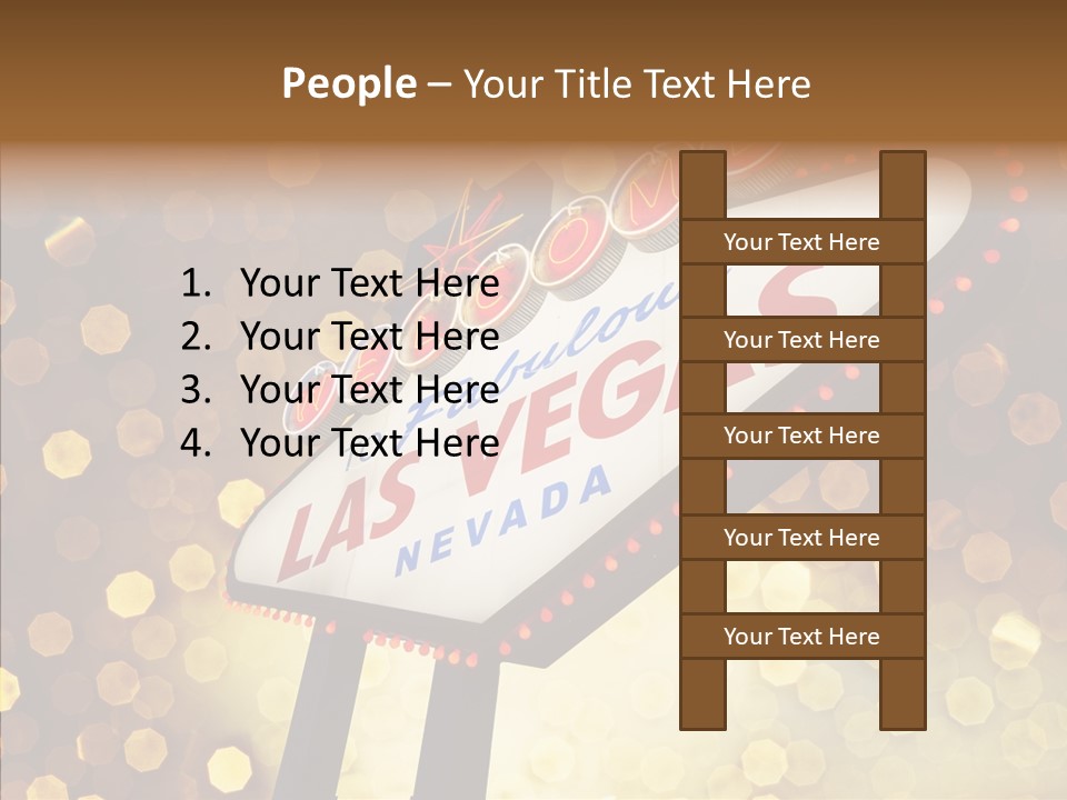 Evening Sin Usa PowerPoint Template