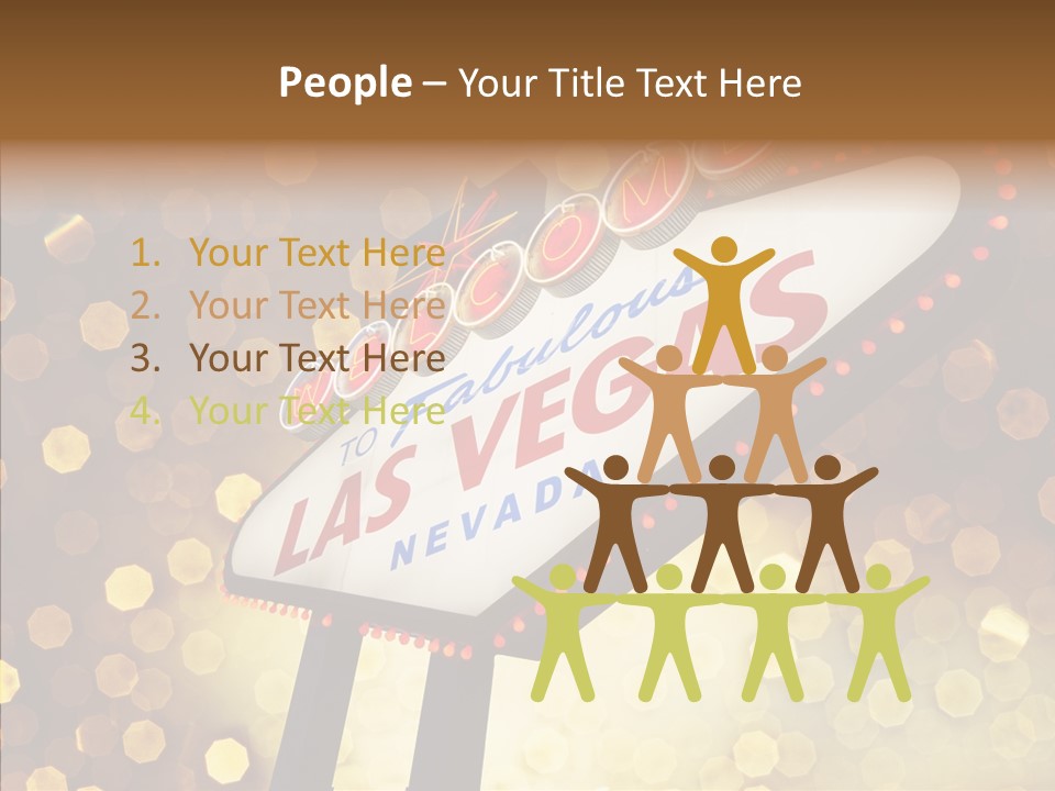 Evening Sin Usa PowerPoint Template