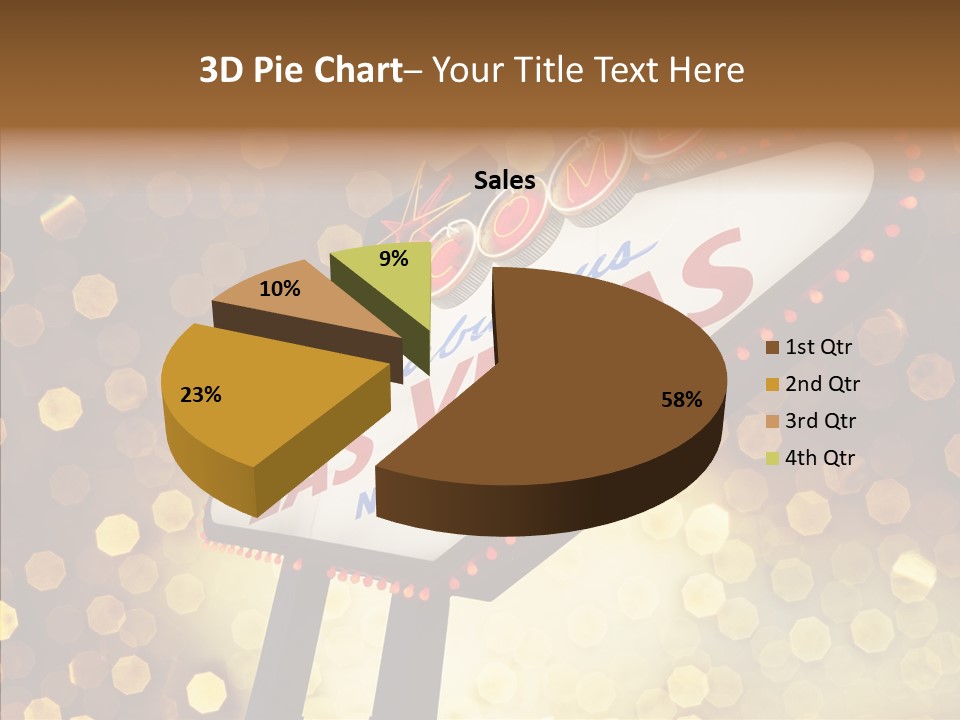 Evening Sin Usa PowerPoint Template